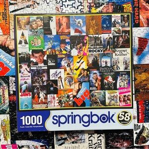 Springbok Going To The Movies 1000 Piece Jigsaw Puzzle